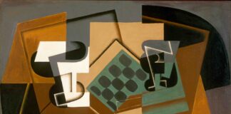 Juan Gris Chessboard Glass And Dish
